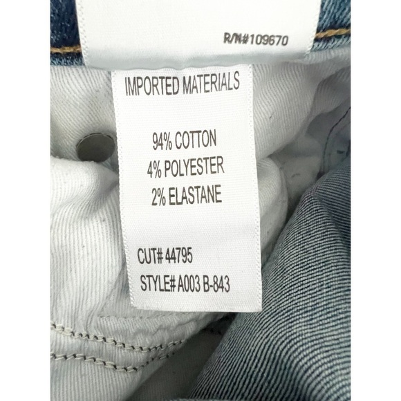 Agolde Sophie Distressed Skinny Jeans Size 30 - Picture 4 of 7